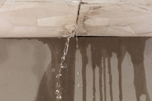 Professional Burst Pipe Cleanup technician working in Cliff Island, ME